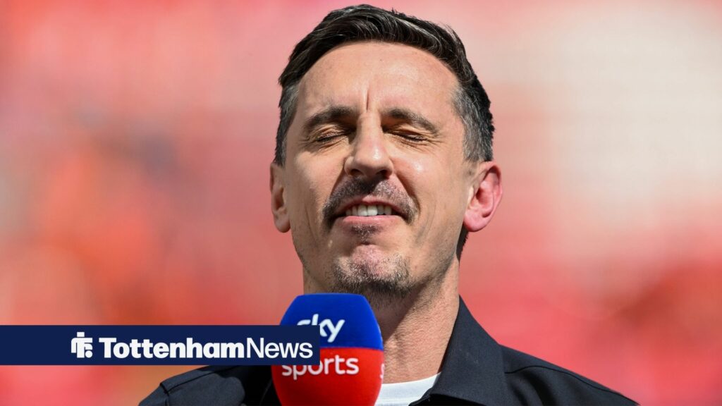 View: Neville right to slam star after 'stupid' Tottenham vs Arsenal moment