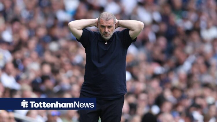 Ange Postecoglou in charge of Tottenham