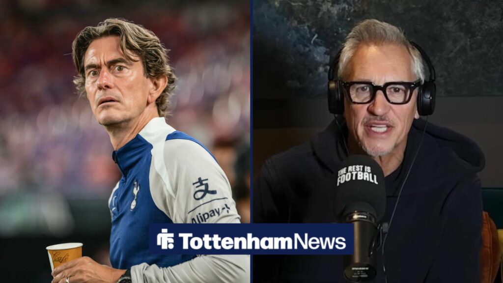 Gary Lineker backs Tottenham to hire Enzo Maresca after Thomas Frank dismissal