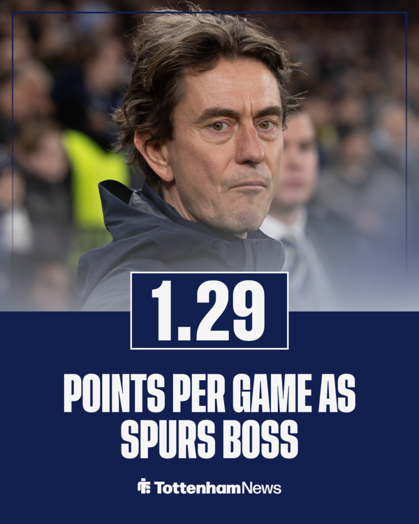 Frank, Spurs record