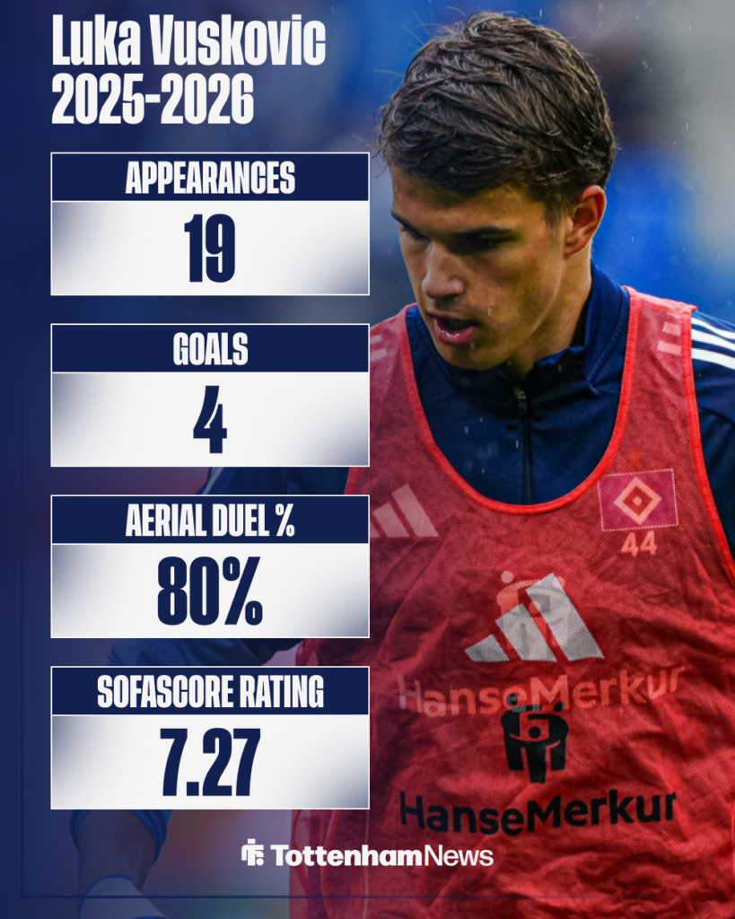 Luka Vuskovic's stats