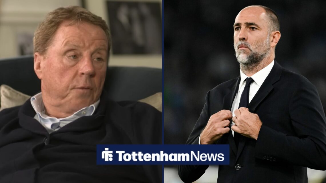 Harry Redknapp next to Igor Tudor