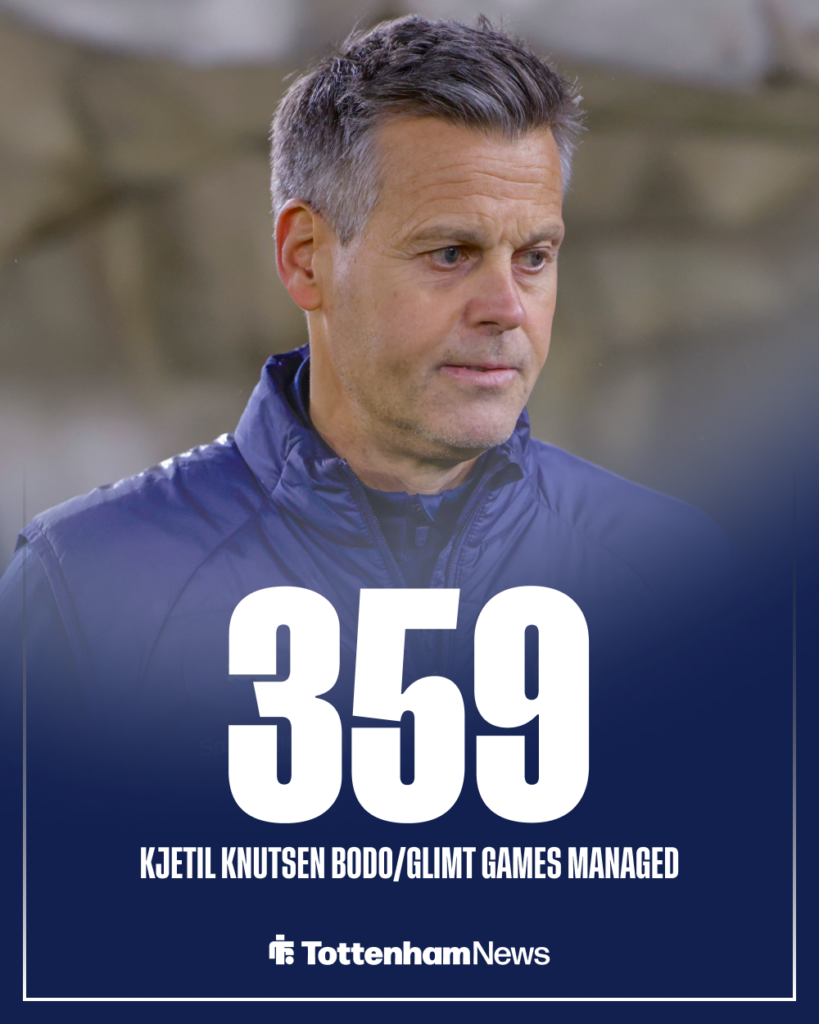 Tottenham Kjetil Knutsen Bodo Glimt stats