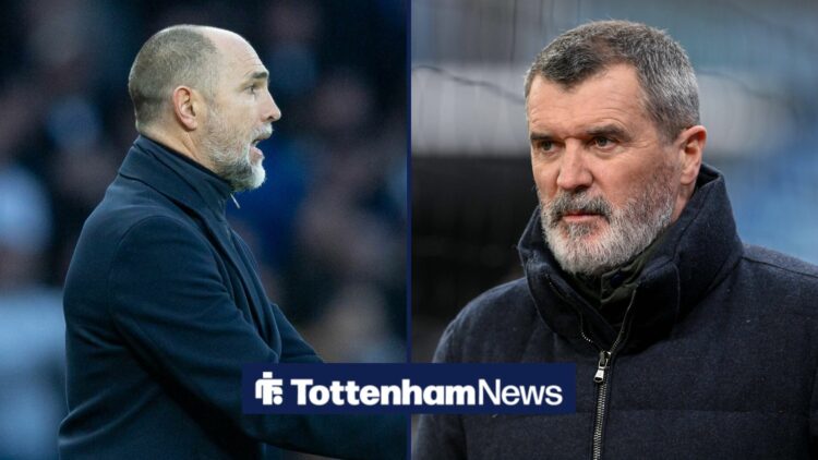 Igor Tudor next to Roy Keane