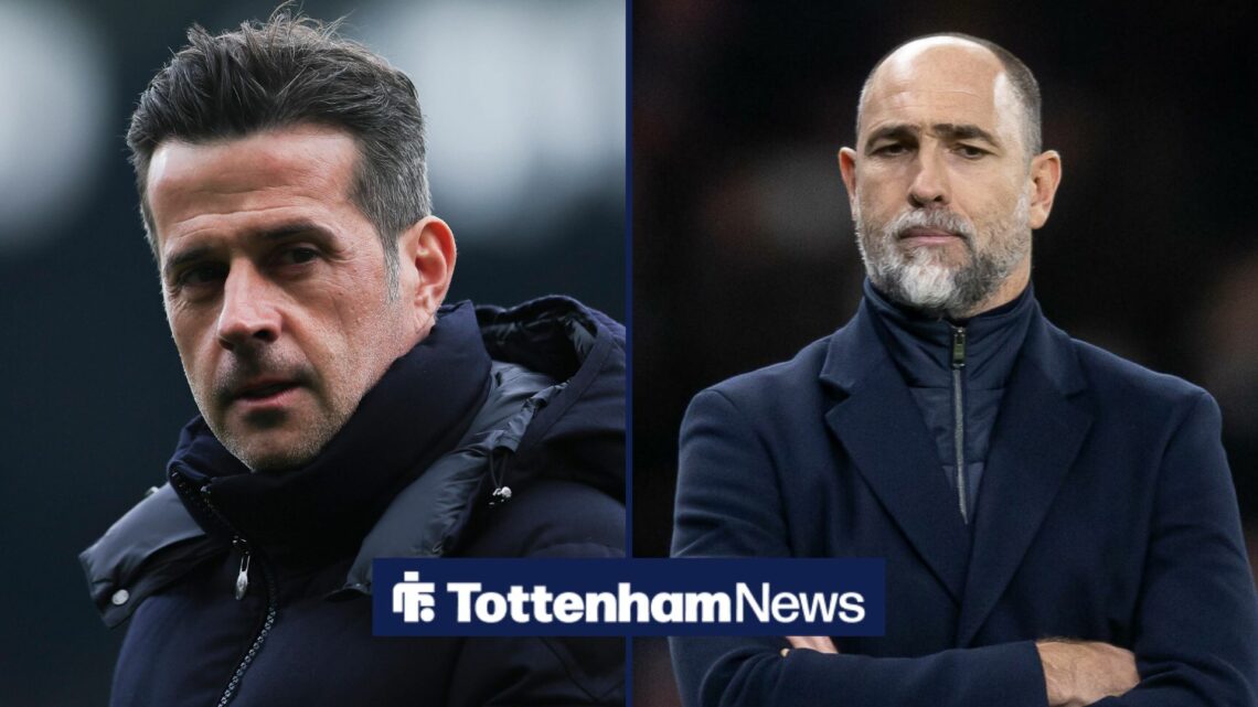 Igor Tudor next to Marco Silva