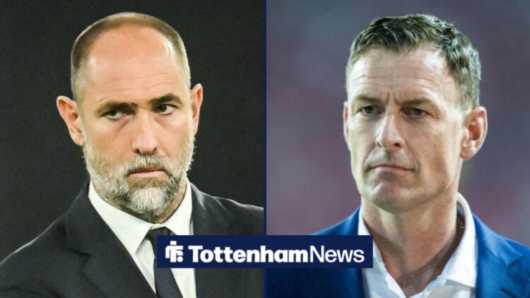 Igor Tudor next to Chris Sutton