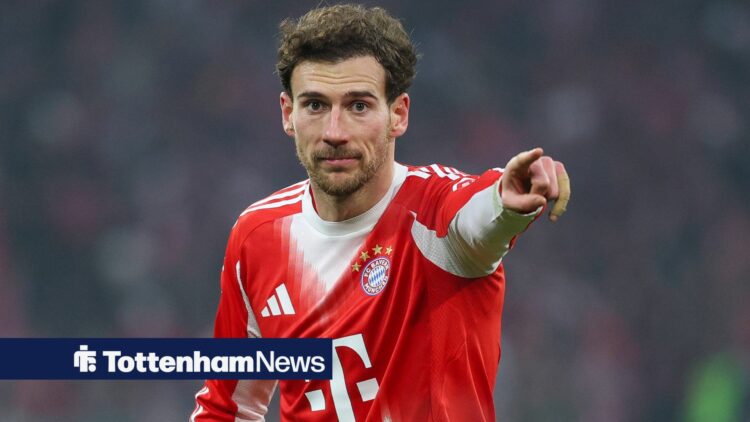 Leon Goretzka in action for FC Bayern München.