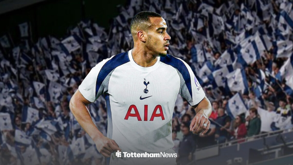 Murillo in a Tottenham kit