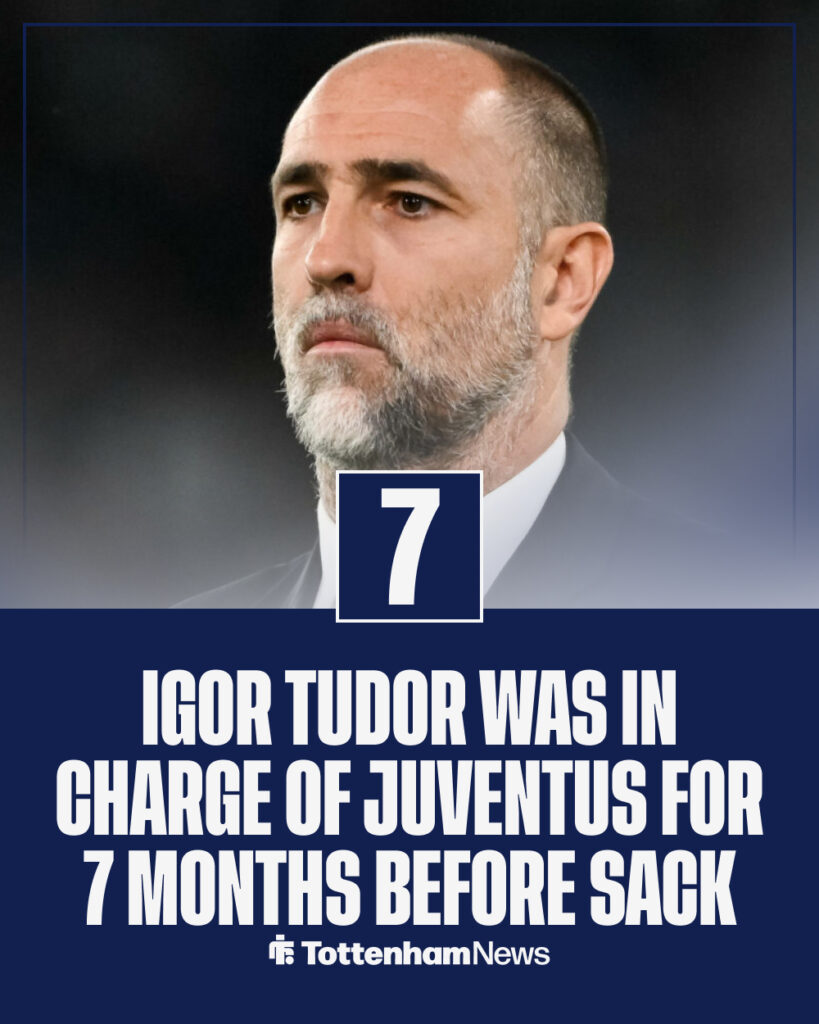 Igor Tudor's reign at Juventus in numbers.