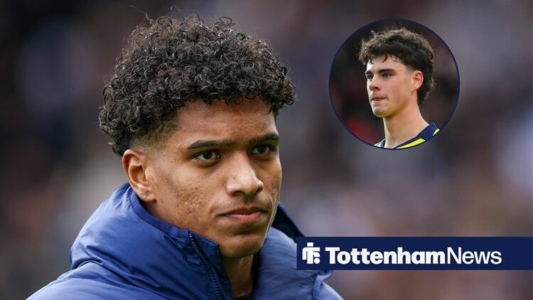 Souza looks stern with Archie Gray (inset)