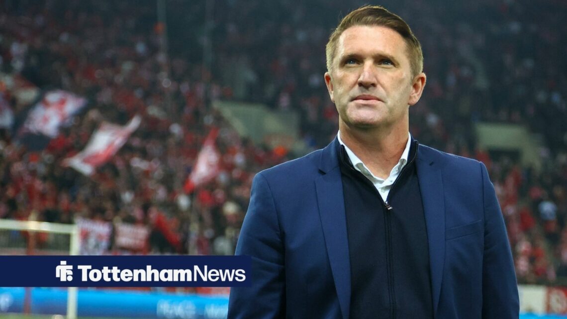 Robbie Keane Manager of Maccabi Tel Aviv during the UEFA Europa Conference League Round of 16 First Leg match at Karaiskakis Stadium