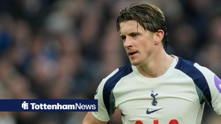 Conor Gallagher playing for Tottenham in Premier League