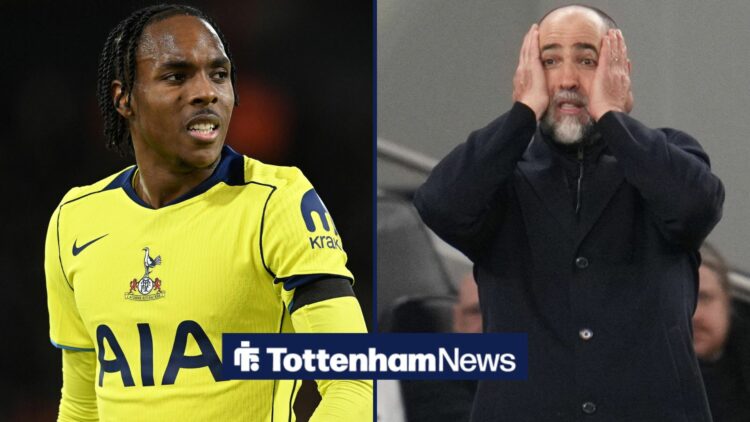 Igor Tudor manages Tottenham Hotspur during the Premier League match between Tottenham Hotspur and Crystal Palace at Tottenham Hotspur Stadium in L...