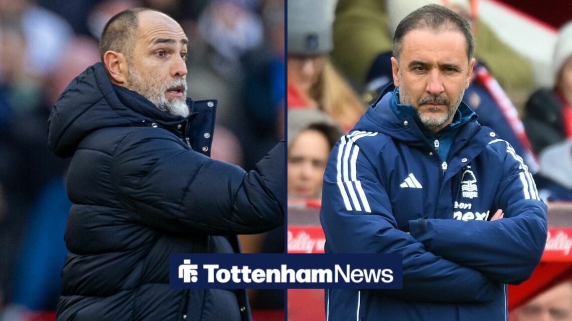 Igor Tudor stood alongside Vitor Pereira with his arms crossed.
