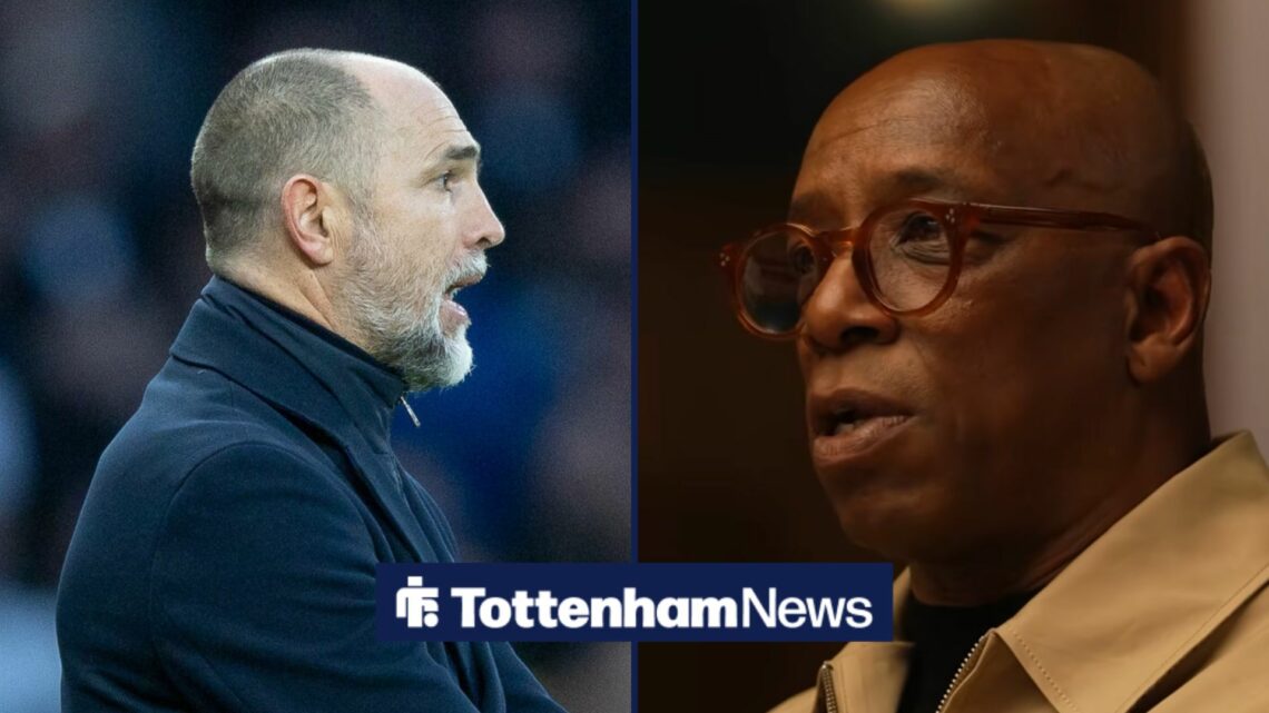 Ian Wright and Igor Tudor side-by-side