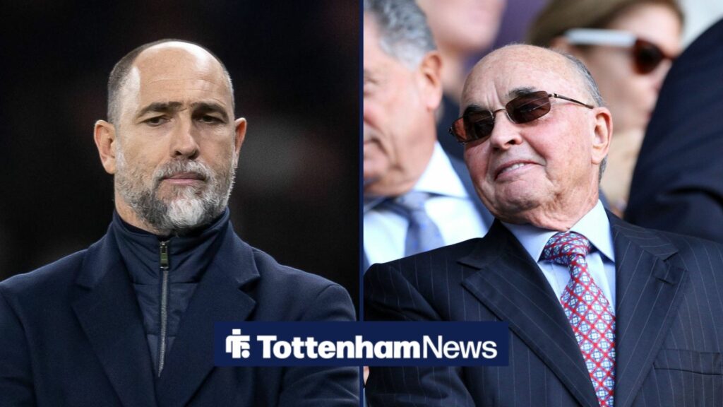 ENIC have signed off on Tottenham relegation with latest Igor Tudor sack news