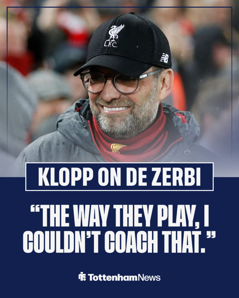 Jurgen Klopp manager of Liverpool smiles after touching elbows with Diego Simeone.