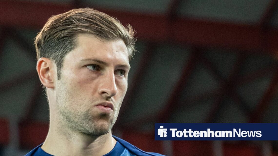 Ben Davies pictured ahead of a Tottenham match