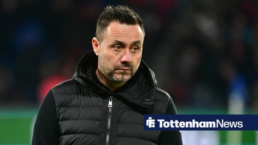 Tottenham would find themselves back at square one with Roberto De Zerbi appointment