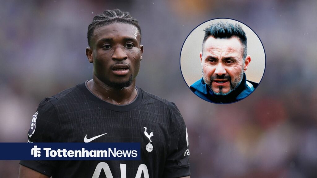 Roberto De Zerbi receives worst possible news as Tottenham dealt fresh Mohammed Kudus blow