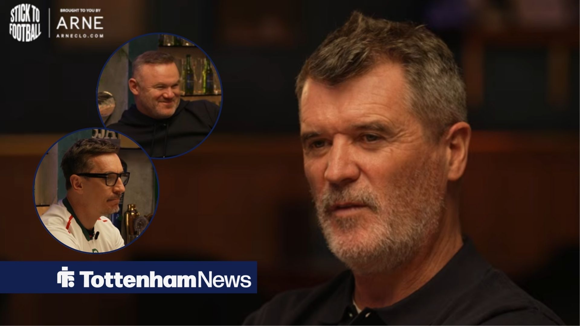 Roy Keane has Wayne Rooney and Gary Neville in stitches with brutal Tottenham dig - tottenhamhotspurnews.com