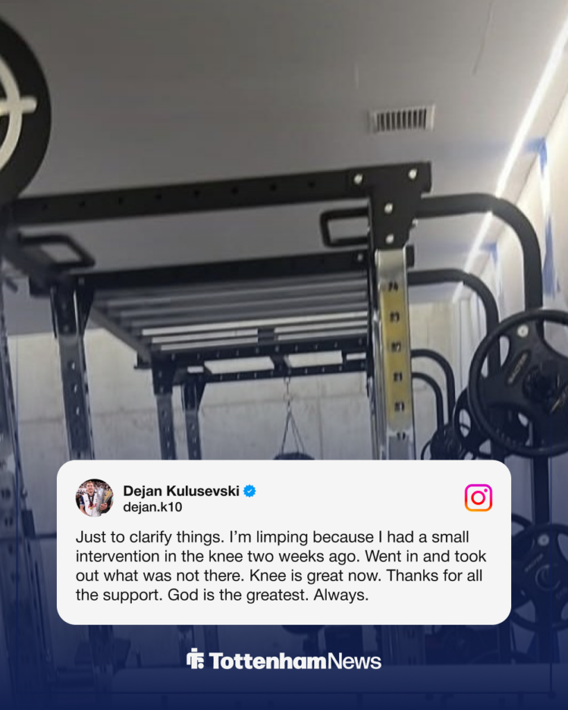 Dejan Kulusevski Instagram quote