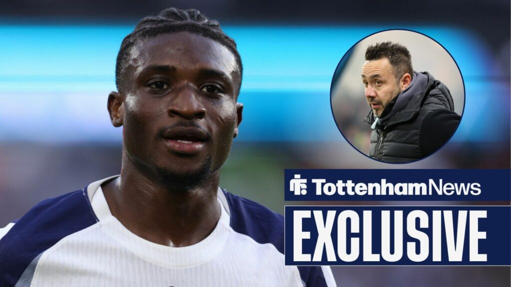 Wenham excited to see Tottenham player thrive under De Zerbi as 2023 agreement resurfaces