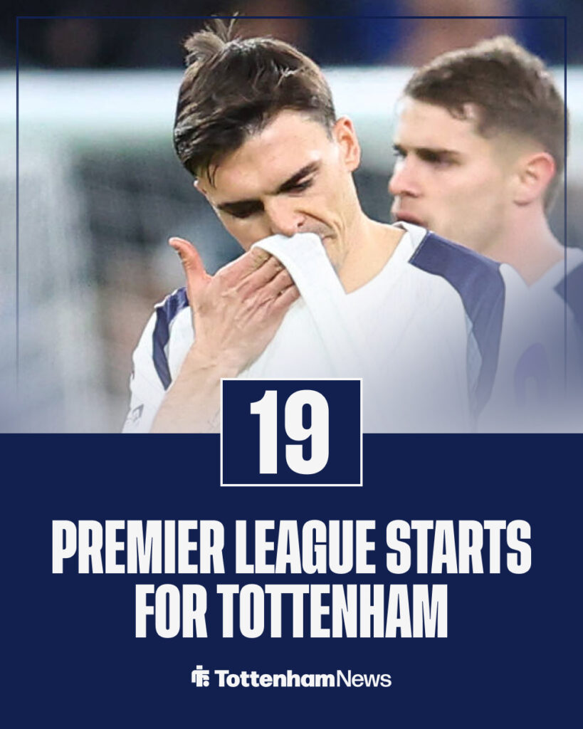 Joao Palhinha starts for Tottenham this season