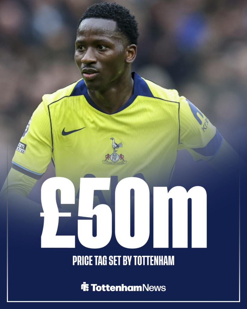 Pape Sarr Tottenham transfer fee