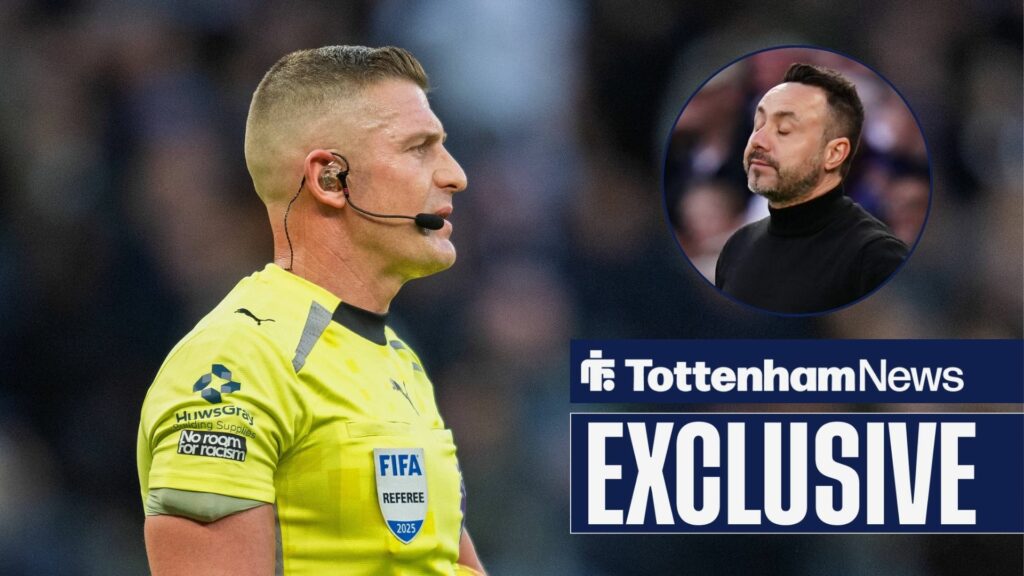 Tottenham expert questions whether official can referee Spurs again after new KMI reveal