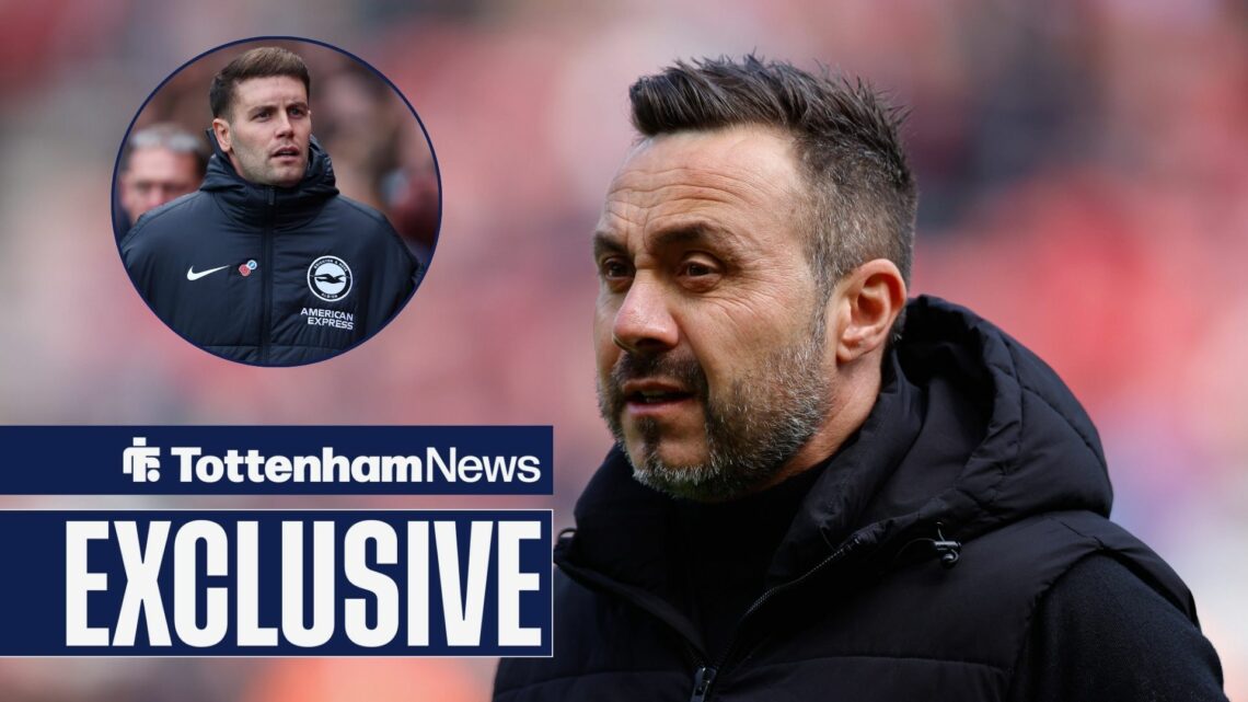 Roberto De Zerbi manager of Tottenham Hotspur prior to kick off during the Sunderland match, Fabian Hurzeler, Manager of Brighton and Hove Albion d...