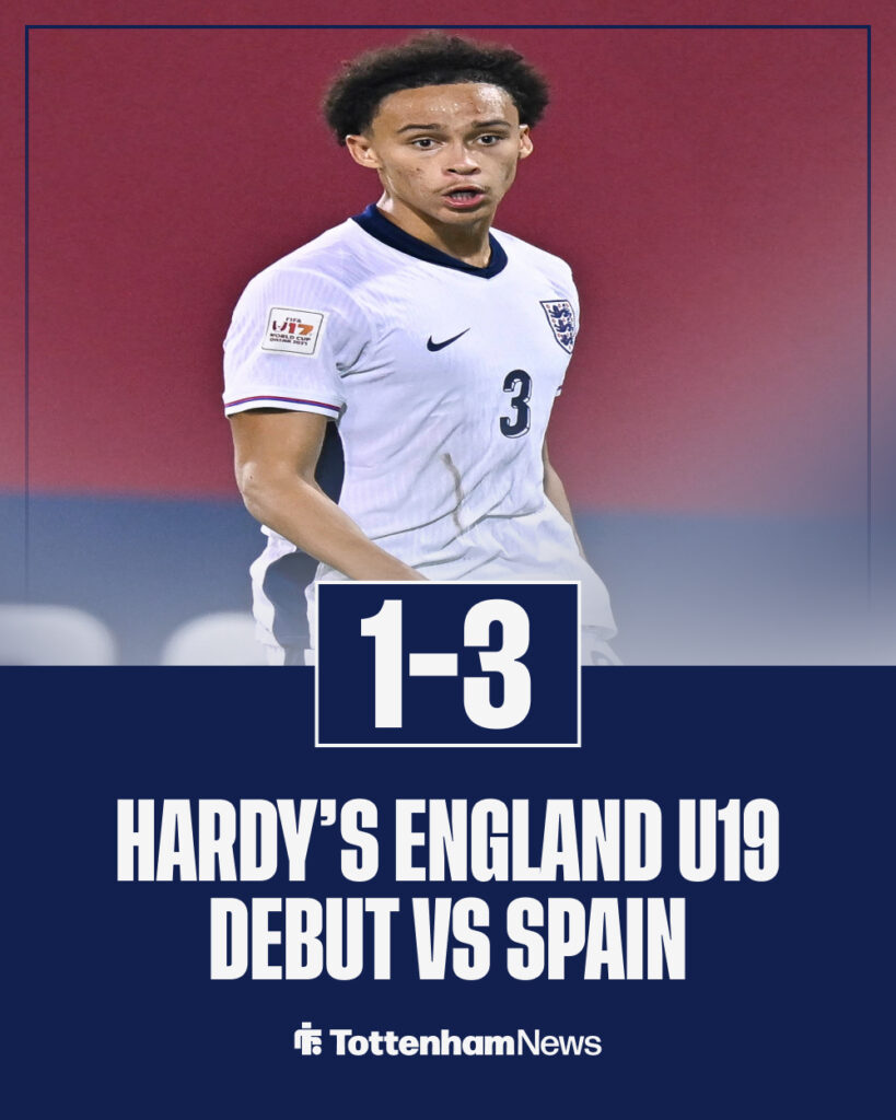 Malachi Hardy lining up for England at under-17 levels