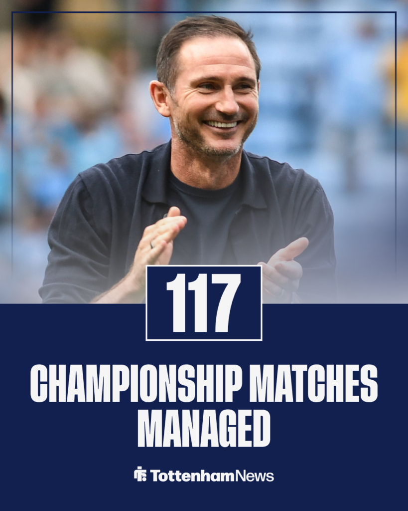 Tottenham Frank Lampard stats