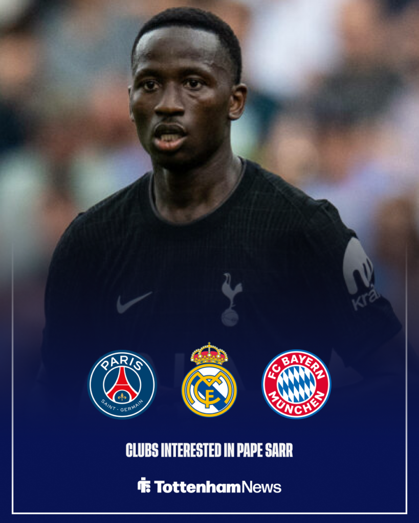 Tottenham Pape Sarr transfer interest