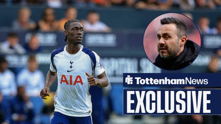 Yves Bissouma during the Pre-Season Friendly match between Luton Town and Tottenham Hotspur, Roberto De Zerbi manager of Tottenham Hotspur prior to...