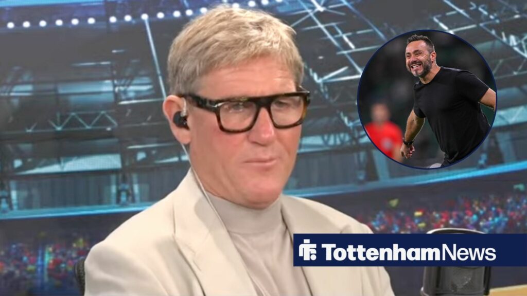 Roberto De Zerbi: Simon Jordan backs Tottenham turnaround despite dismal debut defeat
