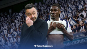 Roberto De Zerbi and Yves Bissouma