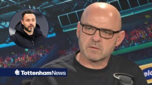 Danny Murphy on talkSPORT with Roberto De Zerbi in circular inset