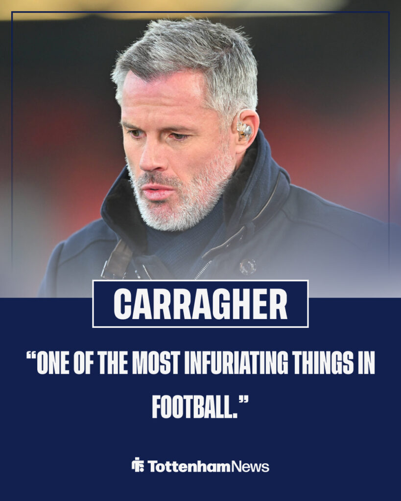 Jamie Carragher ahead of the Premier League match between Bournemouth and Liverpool at the Vitality Stadium.