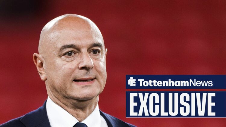 Daniel Levy looks on during the award ceremony following the UEFA Europa League final football match between Tottenham Hotspur FC and Manchester Un...