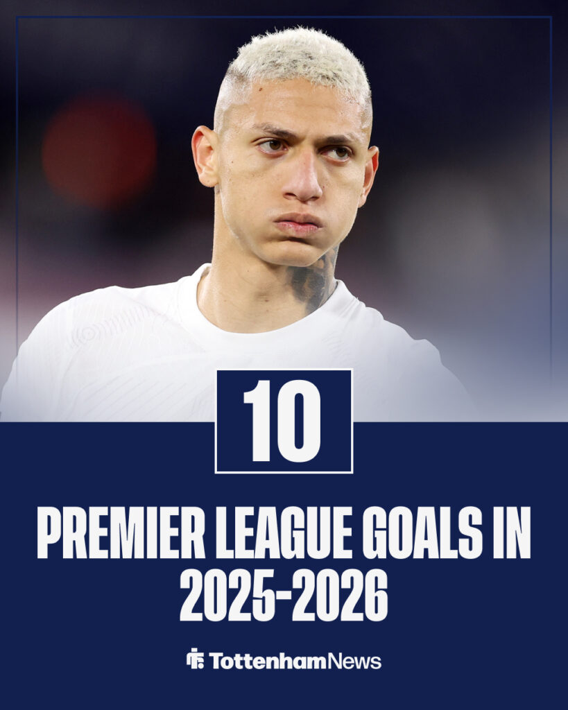 Richarlison Premier League goals this season