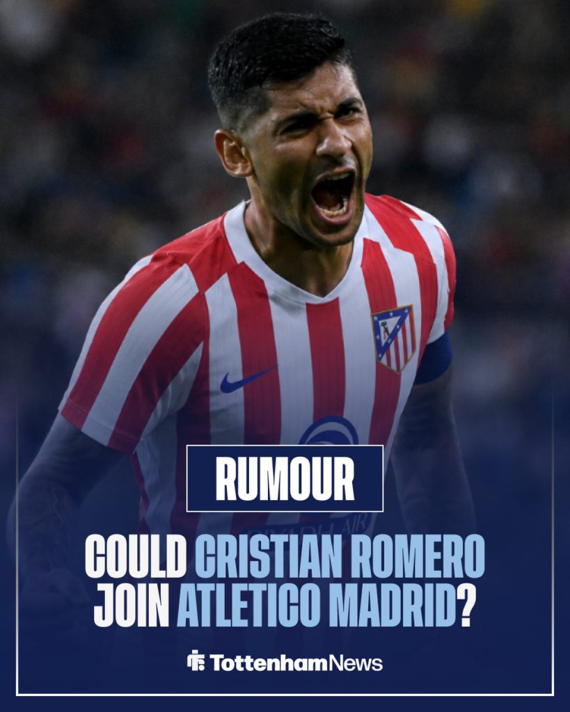 Tottenham Atletico Madrid Cristian Romero