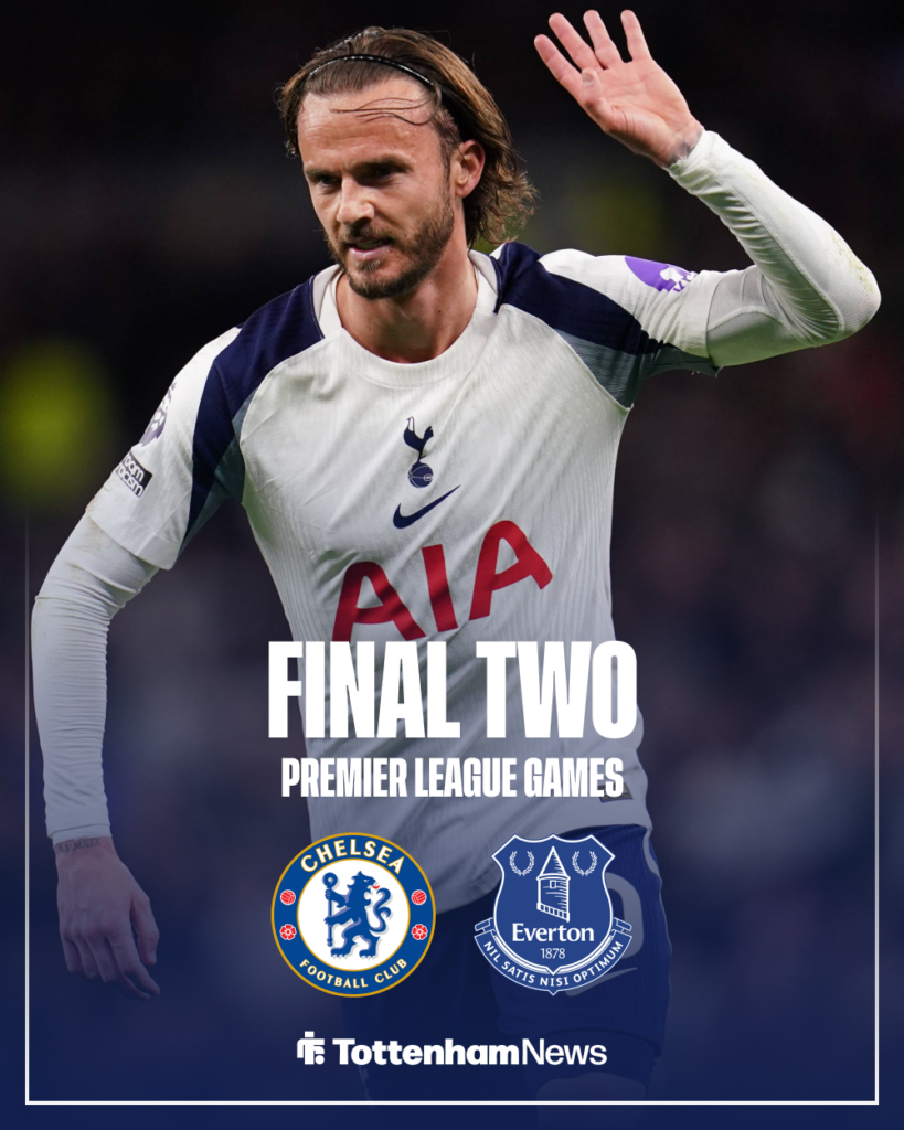 Tottenham James Maddison final games